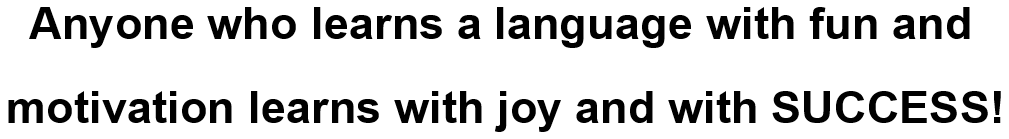 Boerger Language Training Motto